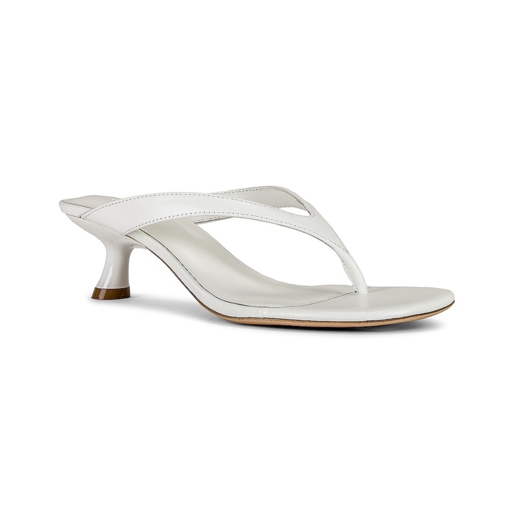 Tony Bianco x Revolve Krista Sandal size 8.5 white